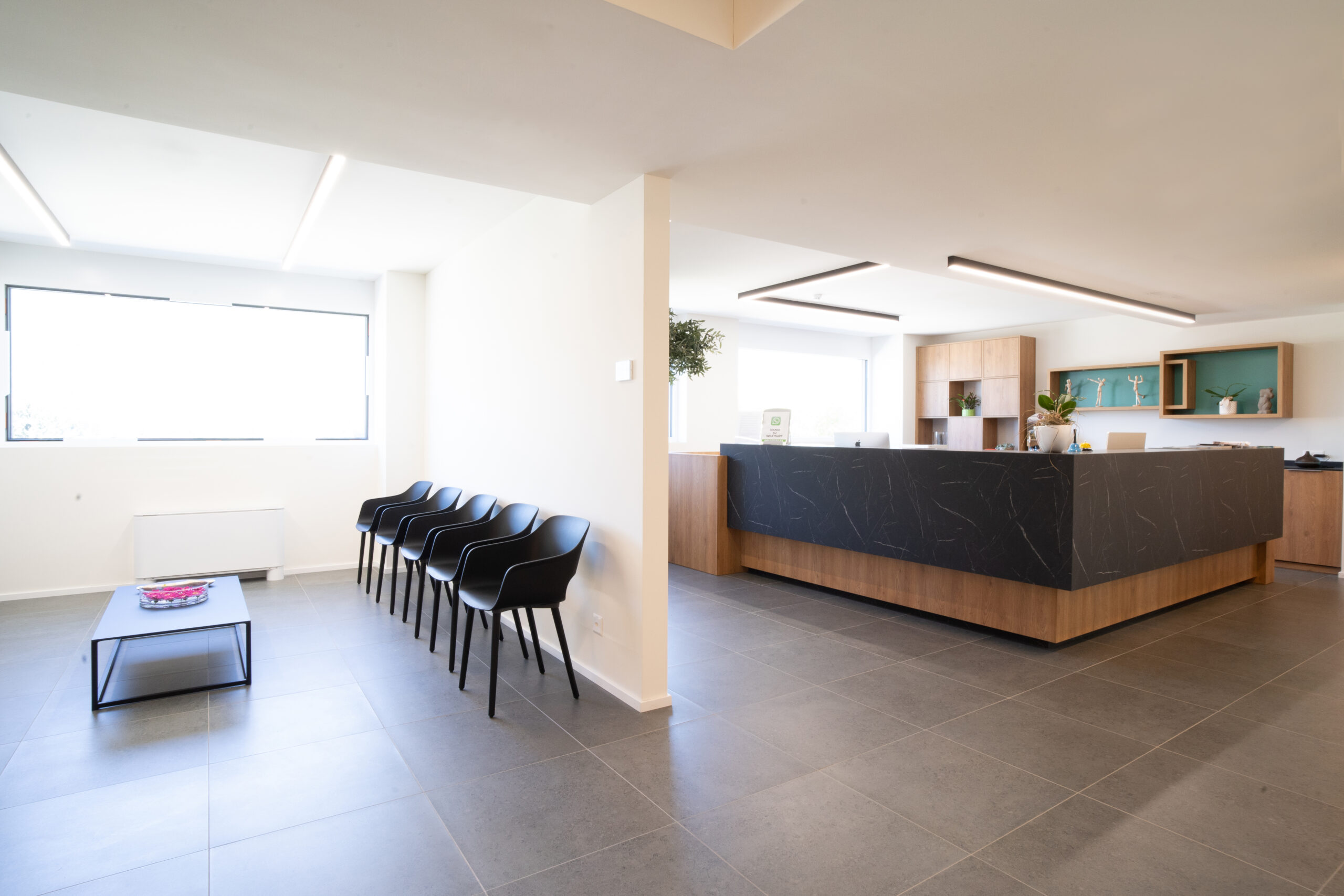 Minifile soffitto con diffusore opalino