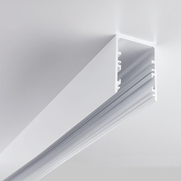 Minifile Openlight Sistema - Profilo vuoto soffitto/semi-incasso