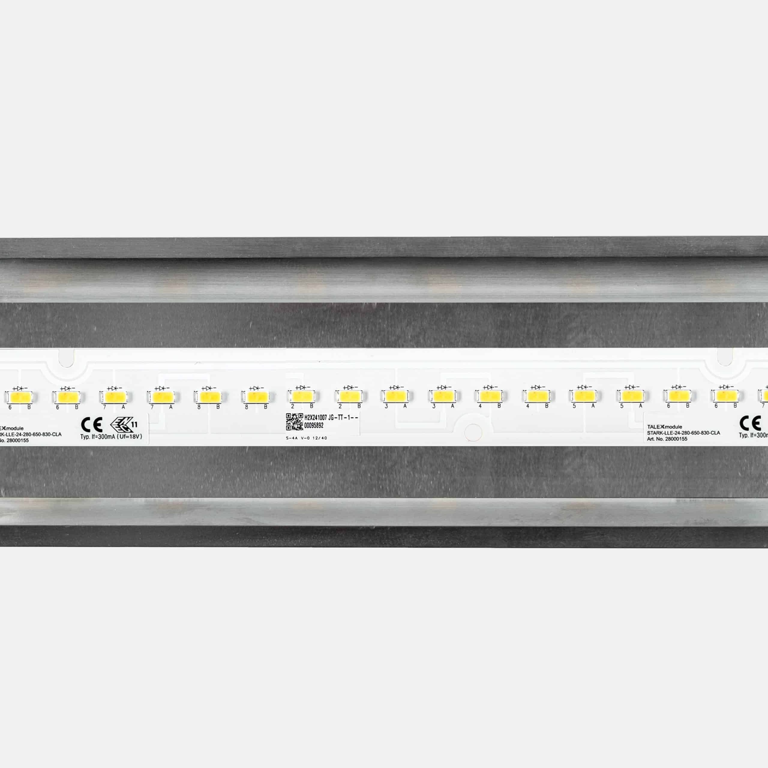 File 2/2H system- 32W/m LED batten direct light